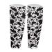 Poceacles Cow Pattern Calf Compression Sleeve for Women Men Anti-Slip Football Leg Sleeve Calf Support Sock for Basketball Running Climbing S Milk Cow Small