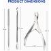 PTP 3 in 1 Cuticle Remover Set - Nipper, Pusher, Scraper | Trimmer Tools - Buy Online on GoSupps.com