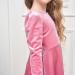 Miipat Baby Girls Velvet Dress - Long Sleeve Elegant Princess Birthday Party Dress 2-3 Years Pink - Buy Online on GoSupps.com