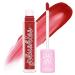 Lime Crime Plushies Soft Matte Lipstick Jam (Deep Red) - Blackberry Candy Scent - Plush Long Lasting & High Comfort for All-Day Wear - Talc-Free & Paraben-Free
