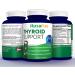 Premium Thyroid Support Supplement 120 caps with Ashwagandha, Iodine, Zinc, Kelp, Vitamin B12 - Non-GMO Formula with L-Tyrosine, Selenium, Copper - Buy Online on GoSupps.com