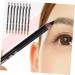 SKISUNO 8pcs Pencil Sharpener Eyebrow Pencil Makeup Accessories Eyeliner Sharpener Makeup Tool Wooden Black 1 count (Pack of 1) Black - Buy Online on GoSupps.com