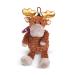 Nici 49334 moose Thure 350ml 34cm brown-sustainable cuddly toy Coat bottle-cozy warmth from 10 months-heat bottle animal-plush toy bed bottle medium