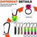 Buy Megyad 10-Piece Paracord Karabiner Set - Colorful Black Green & Khaki Braided Lanyards for Outdoor Camping & Fishing | Top Quality Clips - Buy Online on GoSupps.com