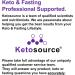 Ketosource Pure C8 MCT Oil - 99%+ Purity, 500ml BPA-Free - Boosts Ketones 4X, Supports Keto & Fasting - Vegan Safe, Premium Quality - Buy Online on GoSupps.com