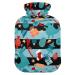 Christmas dinosaurs gifts sweets heat bottle with reference heat bottles for pain relief warm-up bags for heat and cold therapy 1 L 1l