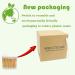 Biodegradable Cotton Swabs 1125pcs - Wooden Sticks, 2.9 Inch (Pack of 1125) - Buy Online on GoSupps.com