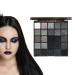 Smokey Eyes Eyeshadow Palette - 25 Dark Shades for Gothic Makeup | Gothic Smokey Eye Kit | Long-Lasting Highly Pigmented Powder Eyeshadow for Parties
