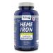 120 vcaps HEME IRON 11 mg Elemental Iron Superior Absorption Made in Canada