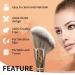 Cintanuota Angled Face Contouring Brush - Ultra Soft Nanofiber Synthetic Brush for Cheeks, Forehead, Nose, Chin - Perfect for Contouring, Bronzing, Blush, and Polishing - Buy Online on GoSupps.com