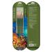 Silver Brush Limited GP-1050 Grand Prix Set, Oil Painting Brushes, Round, Flat, Bright, Filbert, and Xtra Long Filbert Brushes, Size 4, Long Handle, Set of 5 Brushes