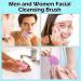 Yokilly Silicone Face Scrubber Exfoliator Brush - Handheld Facial Cleansing Brush for Men and Women (4 Pack) - Buy Online on GoSupps.com