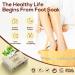 10PCS Herbal Foot Soak for Lymphatic Drainage and Muscle Relief - Ginger Foot Bath Bag for Sleep, Stress Relief, and Pain Management - Buy Online on GoSupps.com