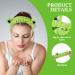 Frog Face Wash Headband Makeup Headband Frog Eye Elastic Spa Cute Headband Funny Green Head Wrap Creative Hair Accessories for Women Girls Washing Face Shower Beauty Skincare - Buy Online on GoSupps.com