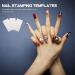 Beaupretty Nail Blanket Set - 3 Stainless Steel Nail Art Stamping Plates & Metal Stamper for DIY Manicure - Buy Online on GoSupps.com