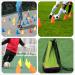 YOQXHY Soccer Cones (25 Pack) - 7 Inch Agility Training Sports Cones with Carry Bag - Ideal for Kids Football Basketball Drills - Field Markers in 5 Colors - Buy Online on GoSupps.com