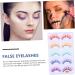 FRCOLOR 5 Pairs Fake Eyelashes 3d Colorful Eyelashes Cosplay Lashes Fake Lashes Natural Fluffy Natural Eyelashes 3d Eyelashes Stage Makeup Lashes Artificial Fiber Supplies Miss - Buy Online on GoSupps.com
