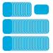 Flintronic 3/9/66 pieces Ems Gel Pad abdominal muscle trainer gel pads ABS trainer replacement gel pads multifunctional hydrogel for for EMS trainer belly trainer electrical muscle stimulation 66 piece-1 mm