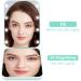 Wobsion Compact Mirror with Light 1x/3x Magnification, Handheld Magnetic Switch Fold Mirror - Small Travel Makeup Mirror for Handbag - Cyan - Buy Online on GoSupps.com
