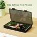 Zarler 4x6 Photo Storage Box | 18 Inner Seed Organizer Cases | Handle & Sticker Labels | Black - Buy Online on GoSupps.com
