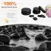 Premium Hot Stone Massage Set - 9 Basalt Stones for Therapy & Relaxation | Ideal for Spas & Home Use - Buy Online on GoSupps.com