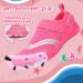 Buy Ieilulu Children's Water Shoes - Velcro Fastener - Pink Aquasque for Girls - Size 37 EU | International Shipping Available - Buy Online on GoSupps.com