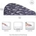 Super Absorbent Flock of Swimming Fish Hair Towel 2 Pack | Quick Dry Hair Turbans for Women & Girls - Buy Online on GoSupps.com
