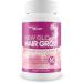 New Glo Hair Grow - Biotin Hair Growth Supplement - Make Hair Grow Faster & Longer With This Biotin Hair Nutrition Growth Formula - Grow Hair Strong & Beautiful - Hair Growth Supplements For Women