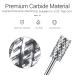 MelodySusie 4X Coarse Large Barrel Nail Drill Bit 3/32'' - Professional Tungsten Carbide Nail Bit for Acrylic Gel Nails | Fast Manicure & Pedicure Removal | Two Way Rotation | Nail Salon Supply - Buy Online on GoSupps.com