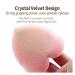 SBTRKT Triangle Heart Shape Velvet Powder Puff - 2pcs/10pcs Lightweight Washable Makeup Sponge for Face - Best Cosmetics Tool - Buy Online on GoSupps.com