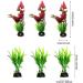 PietyPet 25 Pack Colorful Artificial Aquarium Plants for Fish Tank Decoration - Small to Large Sizes for Household and Office Aquariums - Buy Online on GoSupps.com