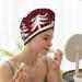Quick-Drying Hair Towel Wrap Turban - Christmas Buffalo Plaid | Ideal Hair Drying Solution - Buy Online on GoSupps.com