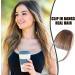 Lesunbak Clip in Bangs Real Hair French Bangs Clip on Fake Bangs Fringe Natural Color Fringe Hairpieces Stylish Neat Bangs Hair Extension for Girls Women brown - Buy Online on GoSupps.com