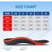 Sushn3D Plantar Fasciitis Insoles XL - Heavy Duty Arch Support Inserts for Men 10 1/2-13 - Pain Relief Orthotic with Shock Absorption for Running & Sports - Black - Buy Online on GoSupps.com