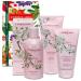 L'Erbolario L'Erbolario - Among the Cherry Trees - Original Decorated Gift Box (250ml Bubble Bath 200ml Body Cream 150ml Magic Scrub) + Free 50g Florinda Soap