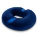 LITSPOT Donut Seat Cushion Pillow - Orthopedic Sitting Cushion for Hemorrhoid Tailbone Coccyx Sciatica Pain, Memory Foam Lifting Chair Pad for Office, Home, Train(Blue)