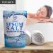 100% Pure Epsom Salt Bath 175 Oz - Concentrated Magnesium Sulphate for Soothing Sore Muscles - Body & Skin Care Relaxant - Buy Online on GoSupps.com