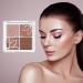 Eyeshadow Makeup Palette | 4 Colors Blendable Matte Shimmer Eye Shadow Pallet | Blendable Long Lasting Waterproof Makeup Palette Eyeshadow Cosmetics Makeup Pallet 03 - Buy Online on GoSupps.com