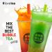 Popping Boba Fruit Pearls for Bubble Tea Mix - Pack of 4 Fruit Bursting tapioca Pearls by Bubble Mania | (Watermelon  Lychee  Kiwi  Passion fruit) Watermelon  Lychee  Kiwi  Passionfruit - Buy Online on GoSupps.com