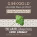 Nature's Way Ginkgold 60 mg - 150 Tablets for Memory & Cognitive Support - Buy Online on GoSupps.com