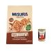Italian Gourmet E.R. Misura Biscotti Integrali Fibrextra Set of 6 Whole Biscuits with Dark Chocolate Drops 100% Whole Wheat Flour High in Fibrextra 290 g + Italian Polpa Gourmet Polpa 400 g