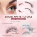 Magnetic Eyelashes - Reusable Dual Lashes Natural Look Easy to Wear No Glue Soft Magnets | Delicate Queen - Buy Online on GoSupps.com
