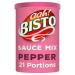 Bisto Deliciously Creamy Pepper Sauce Mix 185 g Drum (Pack of 1) Pepper Sauce 185 g