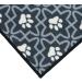 LSC Cat Dog Food Bowl Mat Feeding Mat for Pets Non Slip Good Absorbent Dirt Trapper with Waterproof Backing (Lattice Paws Size 40 x 70 cm) - Buy Online on GoSupps.com