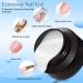 UV Nail Gel 15g*2 with 48 Nail Templates & Brush - Premium Acrylic Gel for Nail Extensions Art & Modeling (White) - Buy Online on GoSupps.com