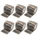 8 Rolls Self Adhesive Elastic Bandage Wrap Stretch Self Adherent Tape Camouflage Cohesive Bandages Camo Sport Tape First Aid Sport Flex Rolls for Wrist Ankle A