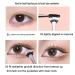 TEONEI Fan Mascara Brushes - 2Pcs (Bent) | Eyelash, Eyebrow, and Eye Shadow Makeup Tools - Buy Online on GoSupps.com
