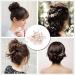 Bride Wedding Hair Comb Rhinestone Hair Clip Pin Pearl Bridal Headpiece for Women and Girls Rose Gold - Buy Online on GoSupps.com