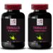 Natural Power Booster - TRIBULUS TERRESTRIS EXTRACTS - Strength Support Active Body Power Plant-Based Energy Pure Energy Source Strength Surge Daily Boost Athletic Support 2 Bottles 120 Tablets