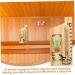 Premium Sauna Timer Glass Tube Hourglass - 15 & 2 Minutes Rotating Sand Timer for Sauna Oven & Beach Use - Buy Online on GoSupps.com